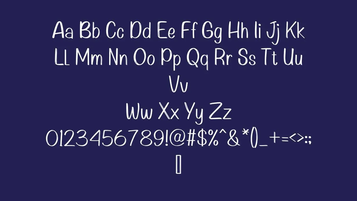 Procreate Font Free Download style variations