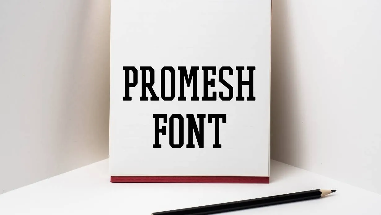 Preview of Promesh Font Free Download