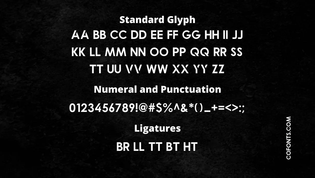 Qualy Font Free Download style variations