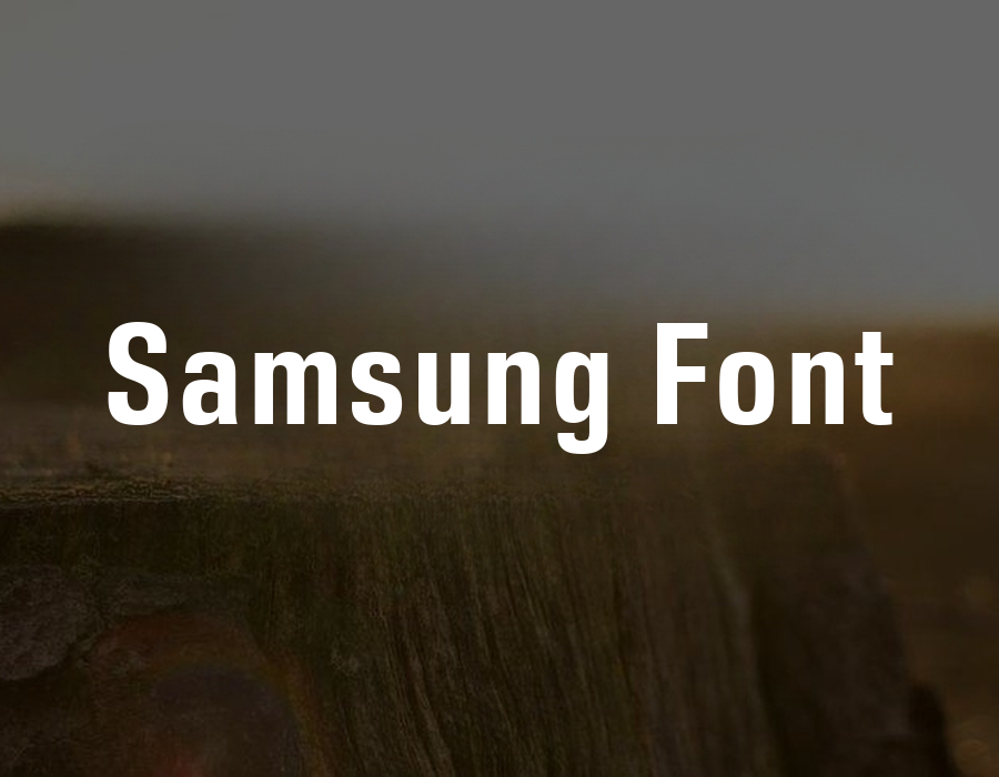 Preview of Samsung Font Free Download