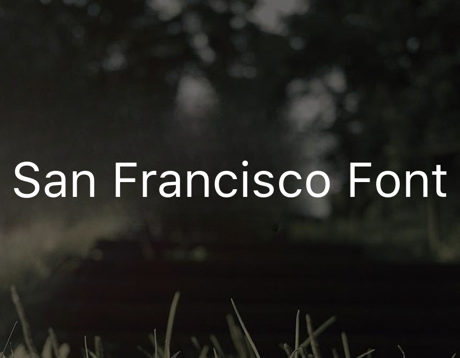 Preview of San Francisco Font Free Download