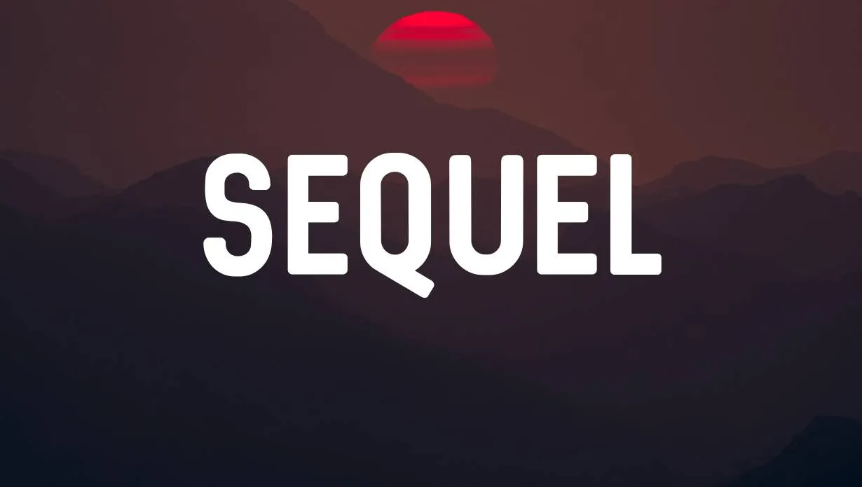 Preview of Sequel Font Free Download