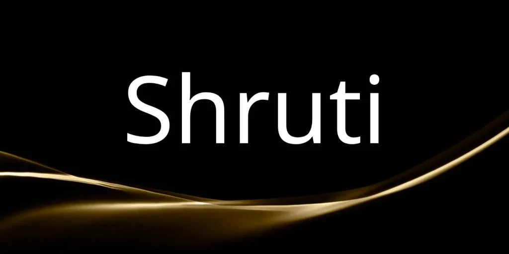 Preview of Shruti Font Free Download