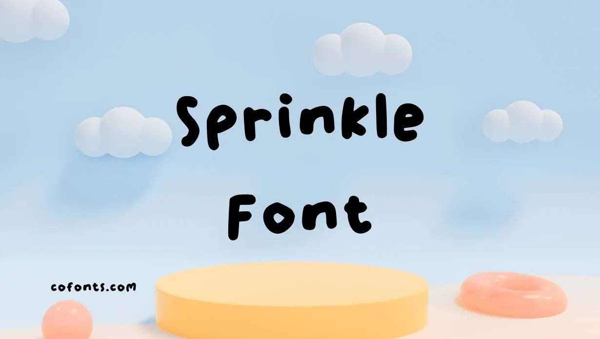 Preview of Sprinkle Font Free Download