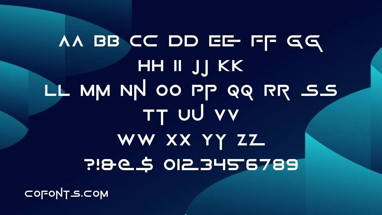 Squid Game Font Free Download style variations