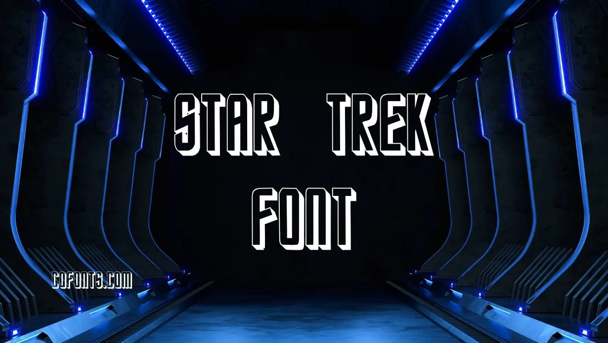 Preview of Star Trek Font Free Download