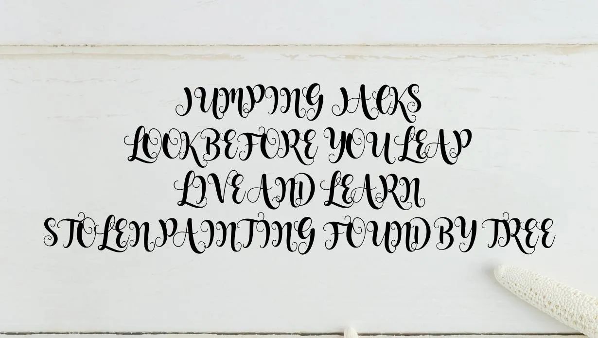 Starfish Font Free Download style variations