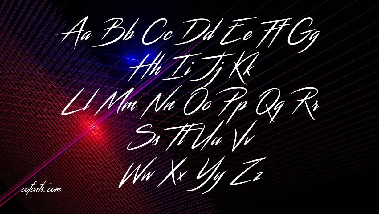 Streamster Font Free Download style variations