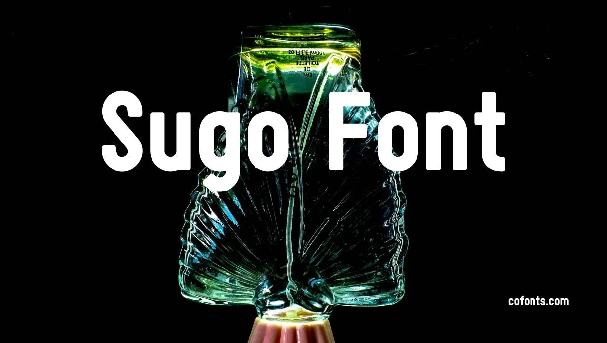 Preview of Sugo Font Free Download