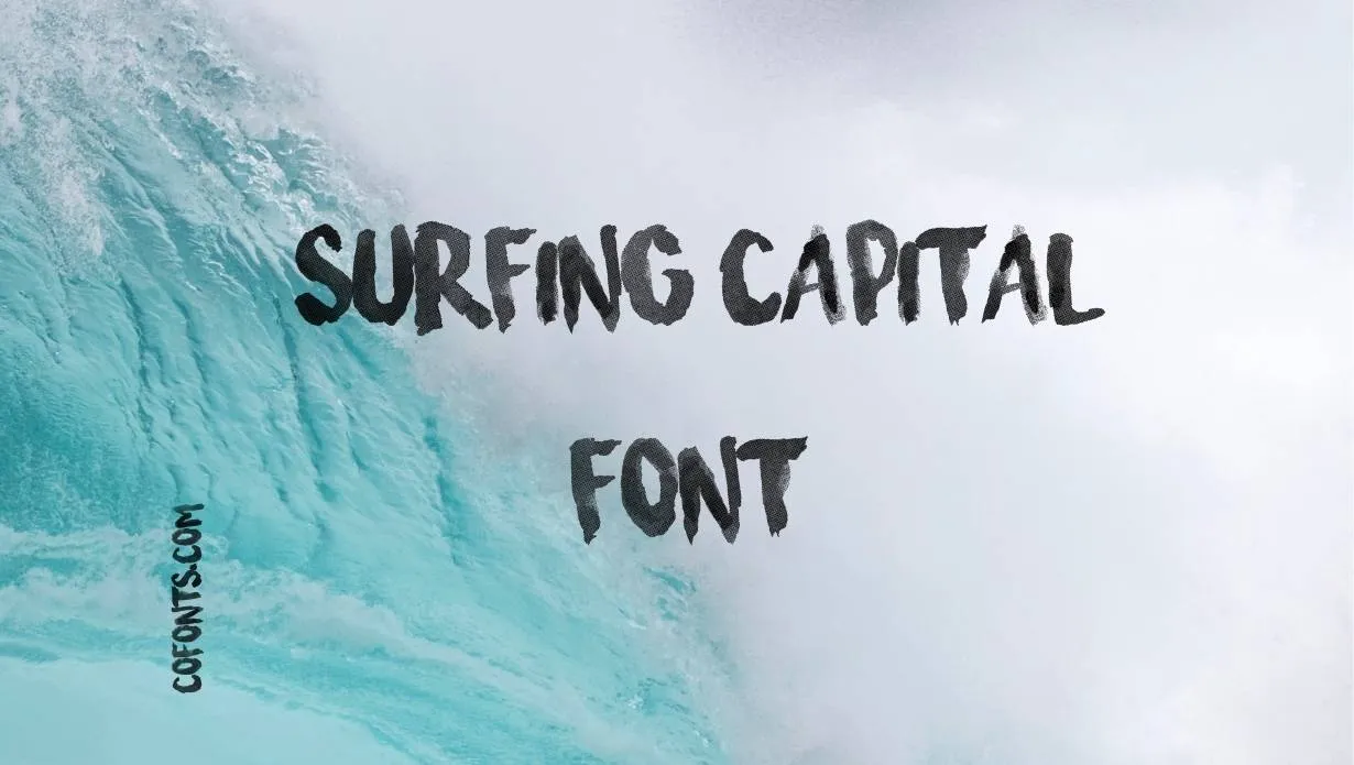 Preview of Surfing Capital Font Free Download
