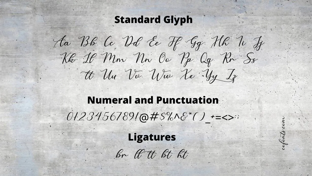 Thank You Font Free Download style variations