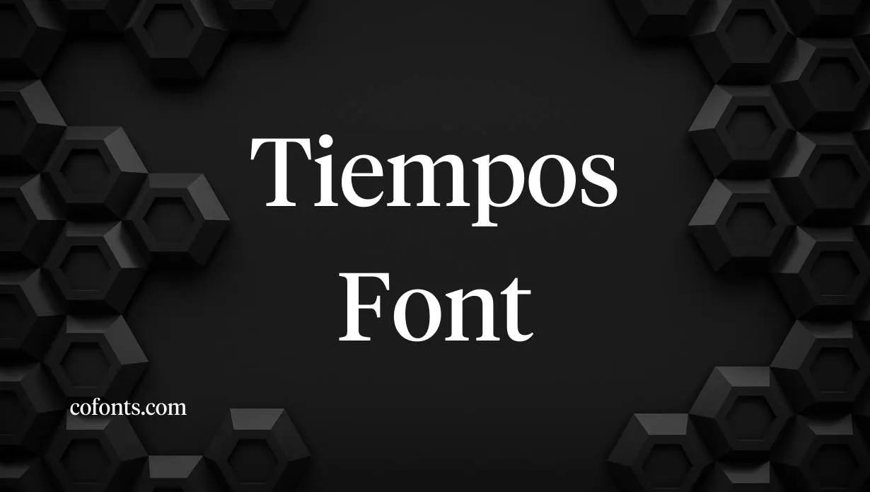 Preview of Tiempos Font Free Download