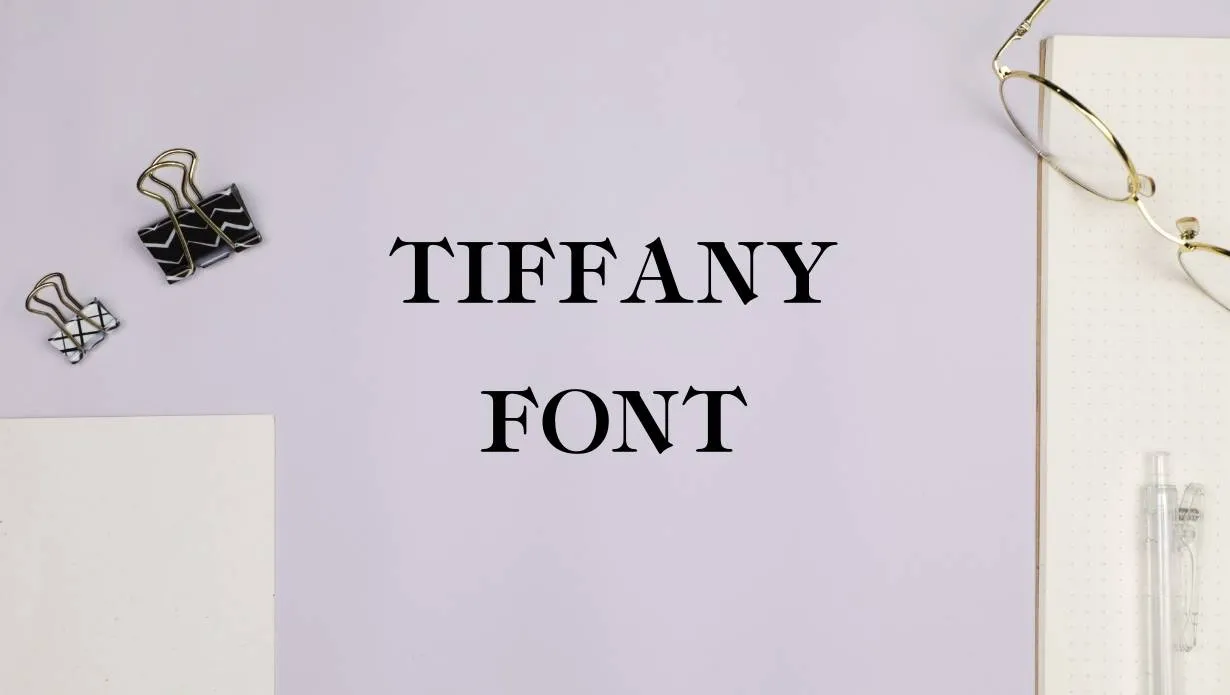 Preview of Tiffany Font Free Download