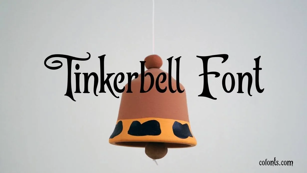 Preview of Tinkerbell Font Free Download