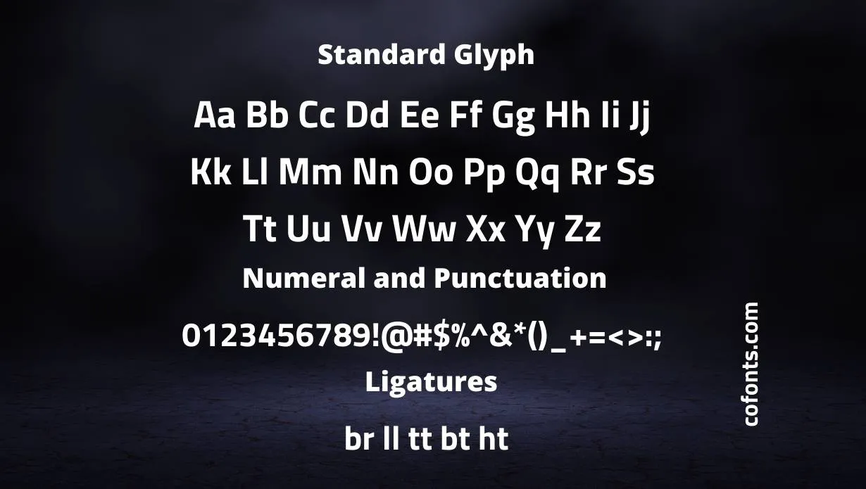 Titillium Web Font Free Download style variations