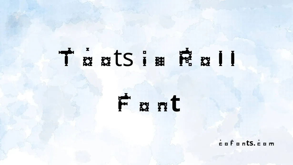 Preview of Tootsie Roll Font Free Download