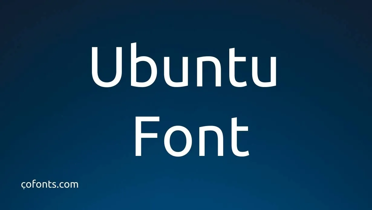 Preview of Ubuntu Font Free Download
