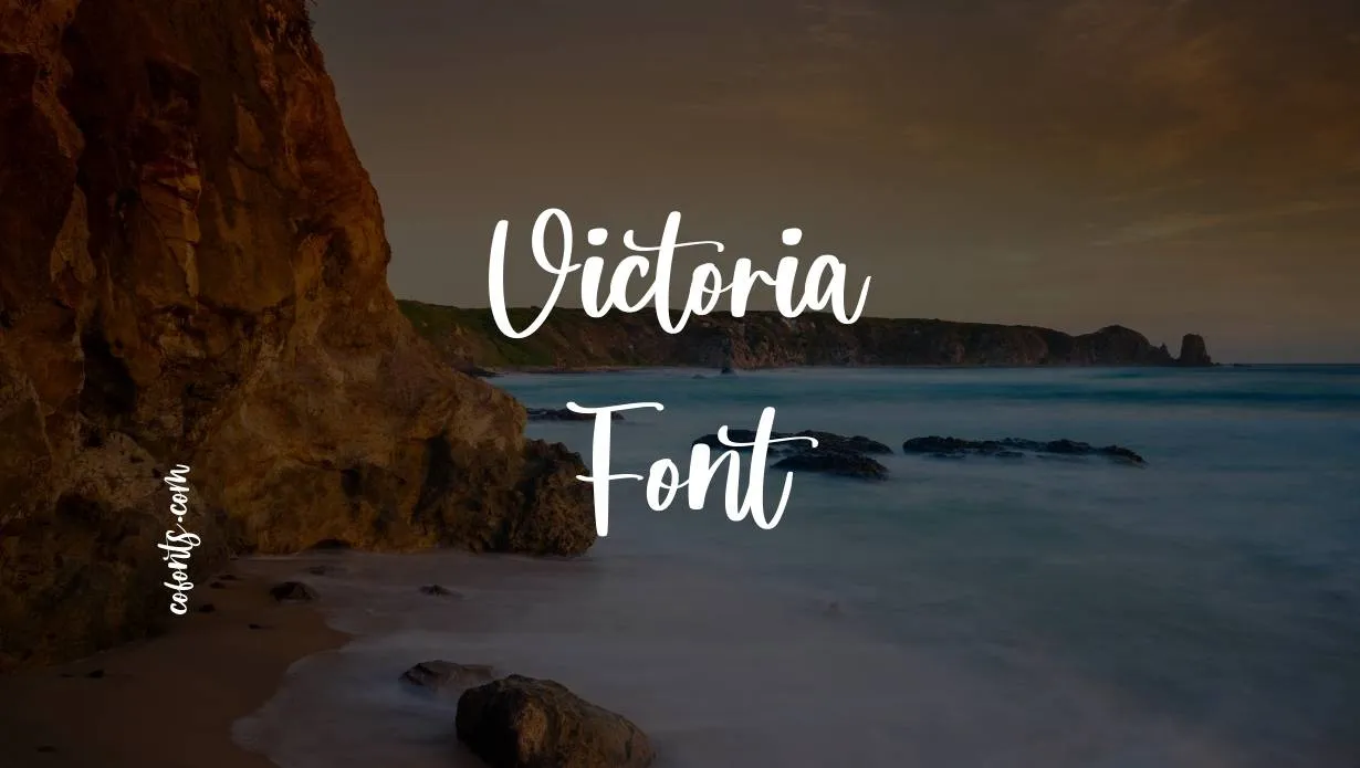 Preview of Victoria Font Free Download