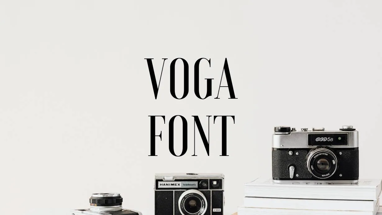 Preview of Voga Font Free Download