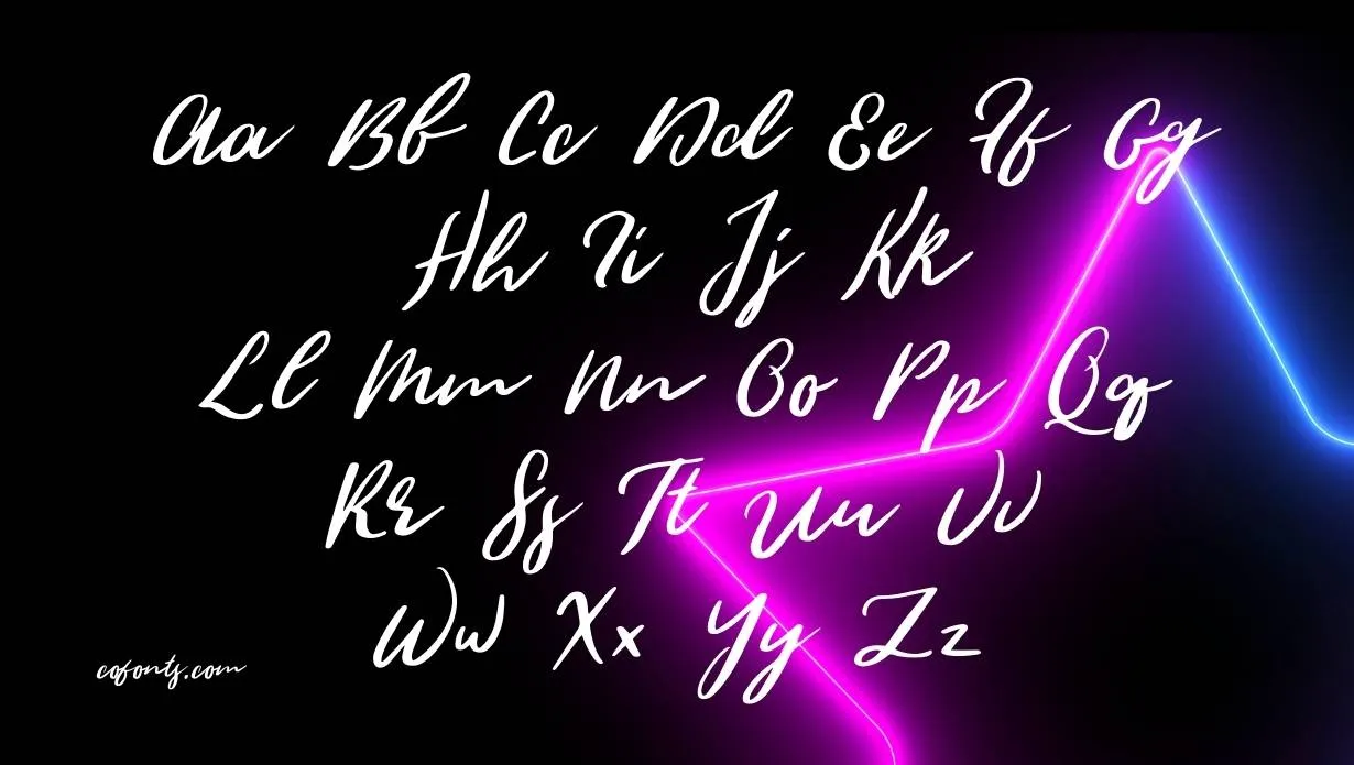 Wild Youth Font Free Download style variations