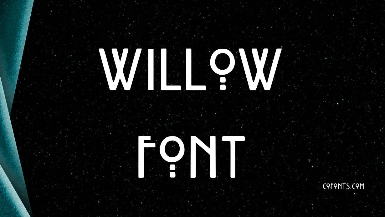 Preview of Willow Font Free Download