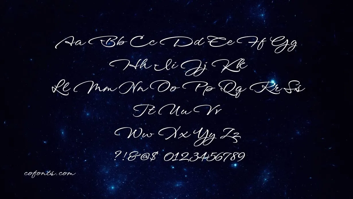 Windsong Font Free Download style variations