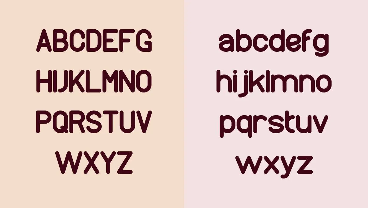 Wonderful Font Free Download style variations