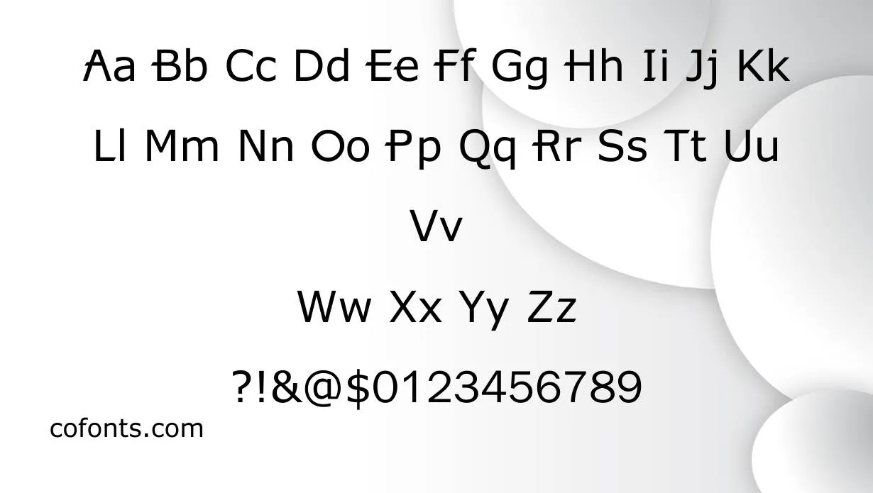 Xbox One Font Free Download style variations