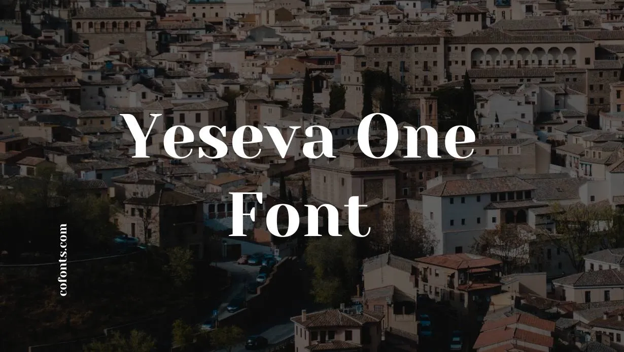Preview of Yeseva One Font Free Download