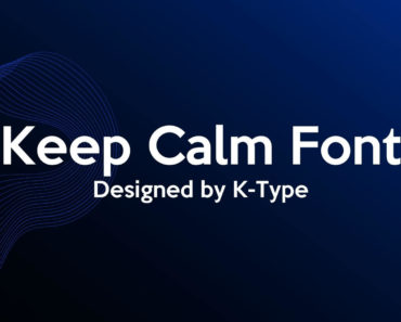 Keep Calm Font