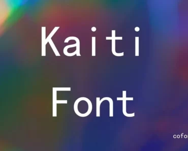 KaiTi Font