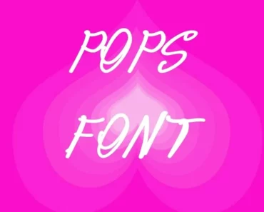 Pops Font