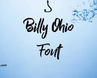 Billy Ohio Font