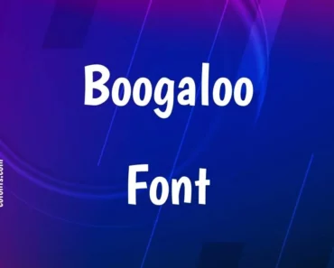 Boogaloo Font