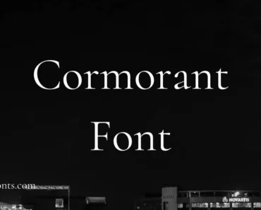 Cormorant Font