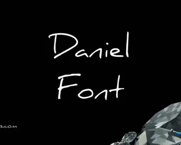 Daniel Font Family View