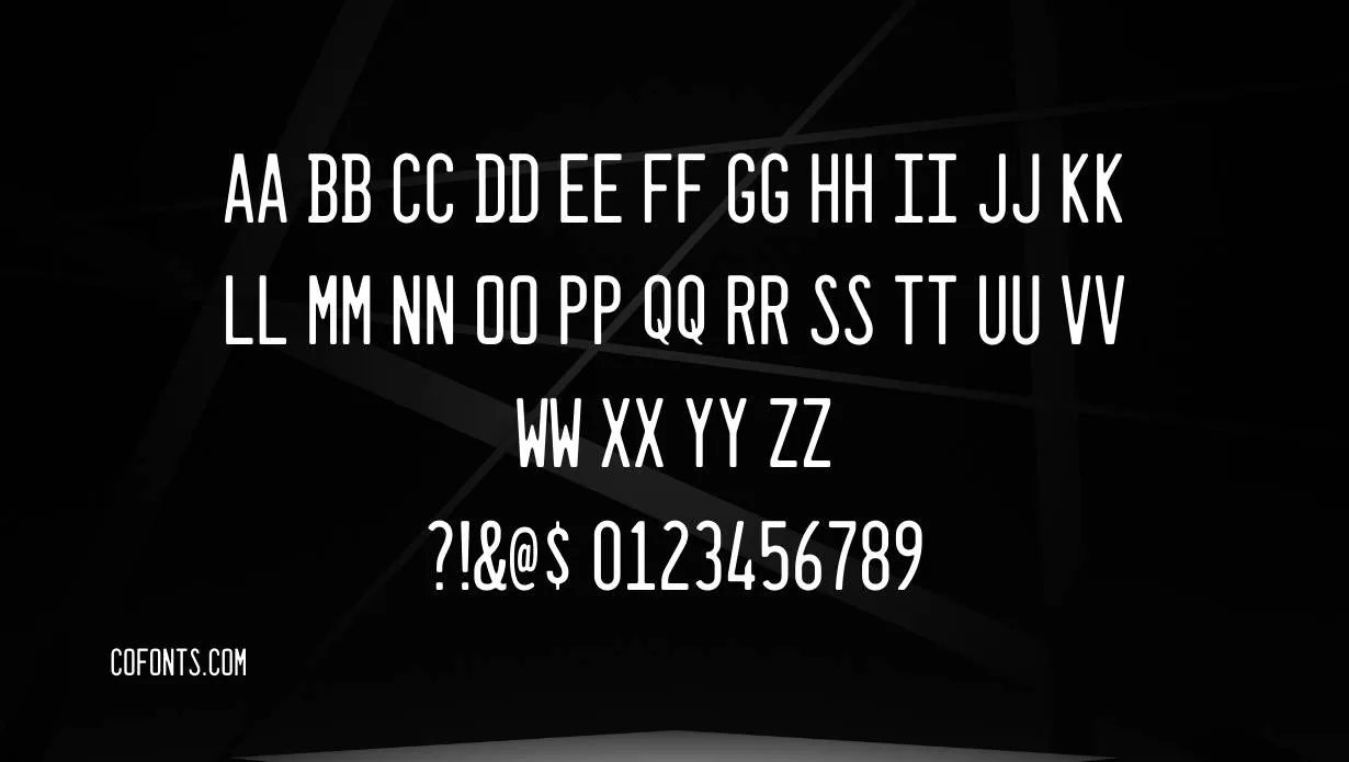 Dealerplate California Font Family View