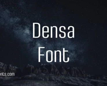 Densa Font