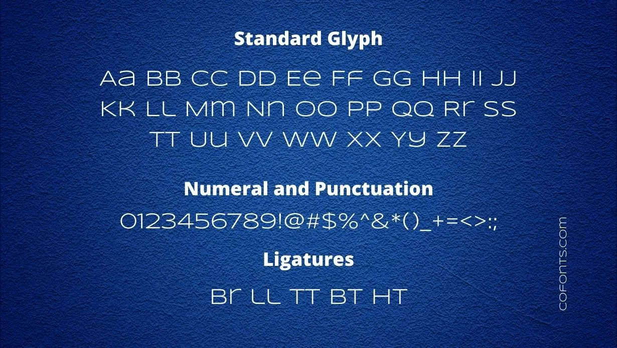 Syncopate Font Family View