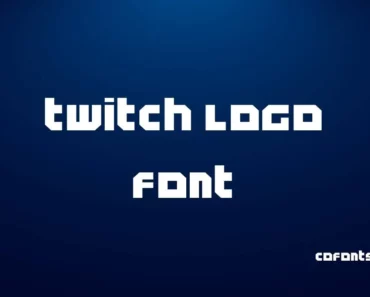 Twitch Logo Font