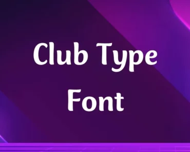 Club Type Font