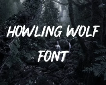 Howling Wolf Font