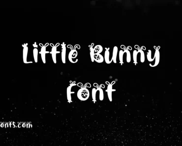 Little Bunny Font Family View