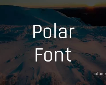 Polar Font