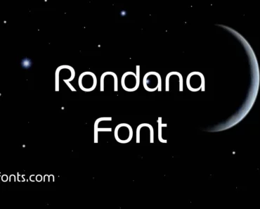 Rondana Font