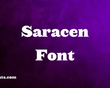 Saracen Font