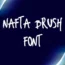 Nafta Brush Font