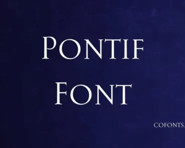Pontif Font