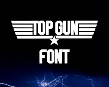 Top Gun Font