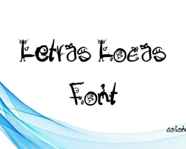 Letras Locas Font